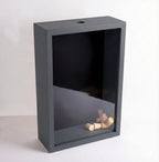 Oak Wine Cork Holder Box, Drop Slot Keepsake Display